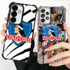 Social Y Deportivo Colo Club Plating Phone Case For Samsung A17 A07 A37 A57 A16 A56 A15 A55 A14 A54 A13 A53 A26 A36 A25 A35 A24
