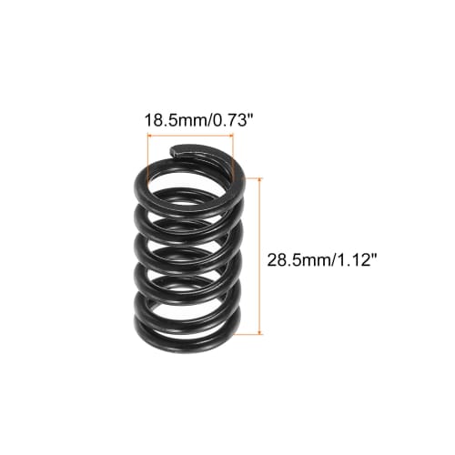 uxcell Electric Guitar Tremolo Bridge Spring, Tremolo Vibrato Tension Spring, Replacement Part for Electric Guitars, Black