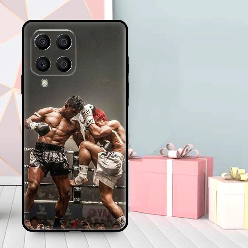 Muay Thai Kickboxing Fight Case For Samsung Galaxy M06 M11 M31 M14 M34 M54 M12 M32 M52 M15 M13 M16 M36 M56 M53 M35 M55