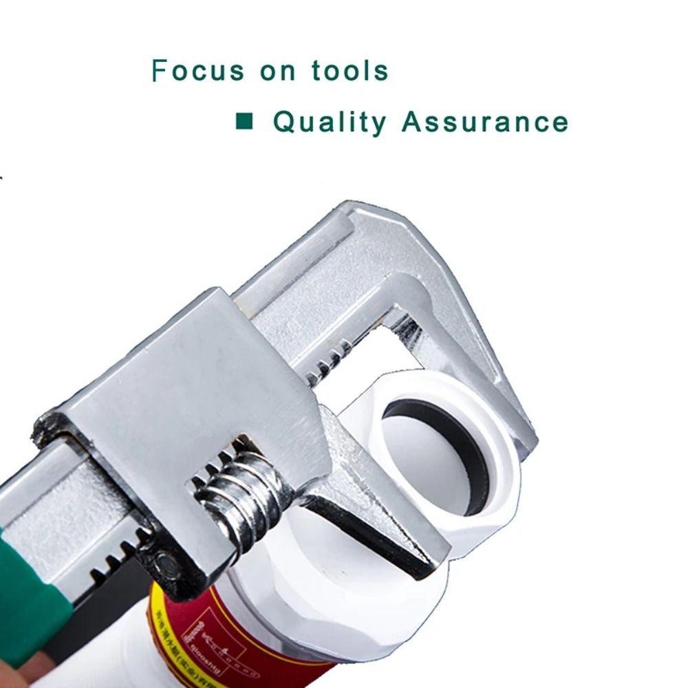 Adjustable Right-angle Wrench Flexible Ratchet Torque Pipe Spanner  Plumbing Repair Hand Tools