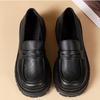 Retro Loafers damskie wiosenne nowe brytyjskie buty casualowe