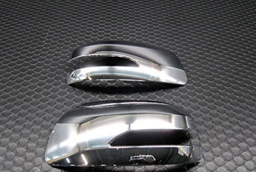 BRIGHTZ Chrome Door Mirror Covers for Mira Compatible with and 310 eS (LA300S, LA310S) [MIR-SID-137] LA300, A300, 300, LA310, A310, (Part Number