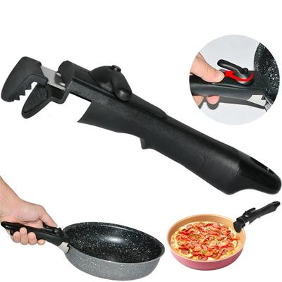 Tableware Detachable Replacement Clip Hand Grip Universal Kitchen Frying Pan Handle Removable Pan Pot Handle Grips for Cookware