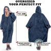 Sweatshirt, Oversized Wearable Blanket, Women's Blanket Jumper, Giant Hoodie, Super Soft and Warm Flannel Blanket