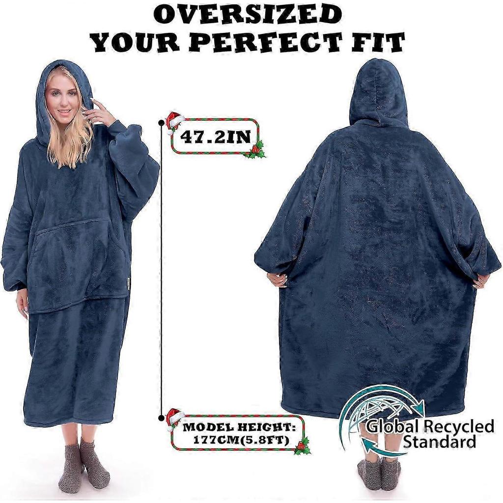 Sweatshirt, Oversized Wearable Blanket, Women's Blanket Jumper, Giant Hoodie, Super Soft and Warm Flannel Blanket