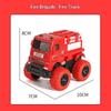 1Pcs Inertia Simulation Truck Toy Engineering Military Fire Sanitation Vehicle With Big Tire For Kids Play Birthday Gift