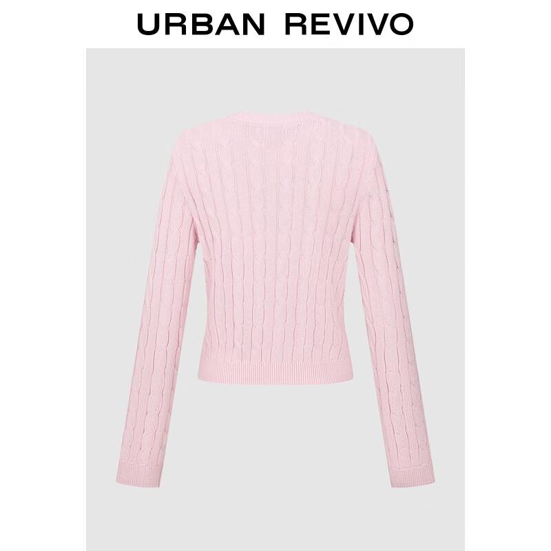 

Женский укороченный кардиган крупной вязки XL