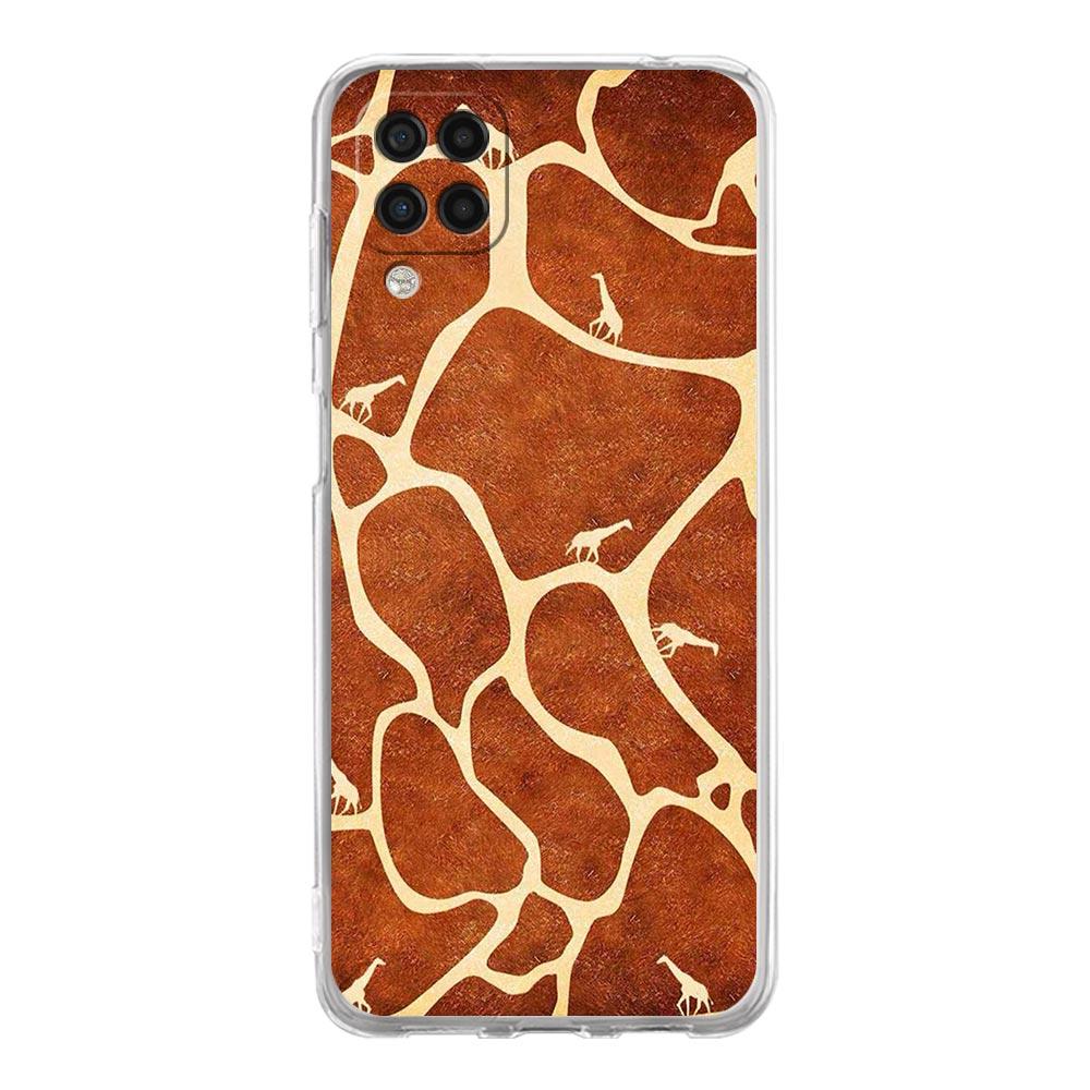 giraffe Phone Case For Samsung Galaxy A13 A33 A73 A53 A23 A51 A71 A21S A12 A31 A41 A05s A03S A15 A25 A32 5G Silicone Clear Cover