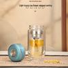 YATAI Double-Layer Tea Infuser Glass Cup