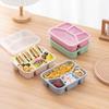 Wheat Straw Japanese-Style Divided Lunch Box