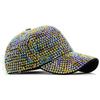 Women Baseball Cap Outdoor Rhinestone Sun Hat Bling Hip Hop Dance Hiphop Club