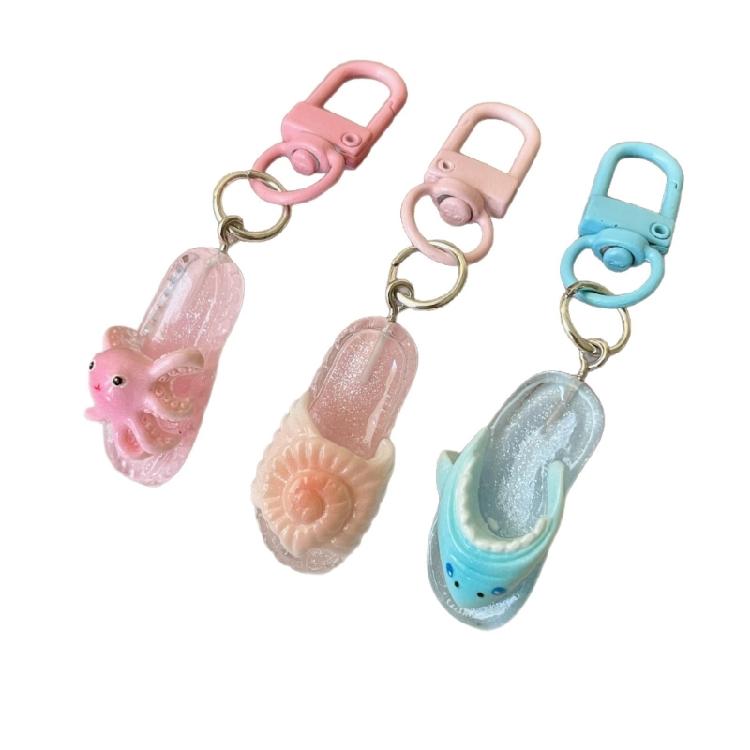 Cute Ocean Charm Animal Key Chain Key Accessory Vibrant Resin Charm Ornament For Daily Use Adults
