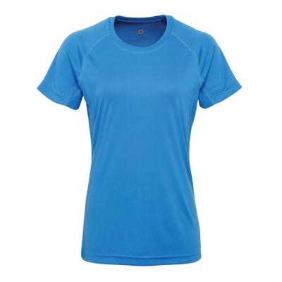 Tri Dri Womens/Ladies Paneled Crew Neck T-Shirt