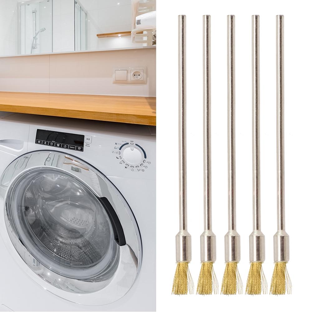 Pen Shape Bristle Wire Brushes Scratch Brushes Stainless Steel Brush 100mm 5PCS