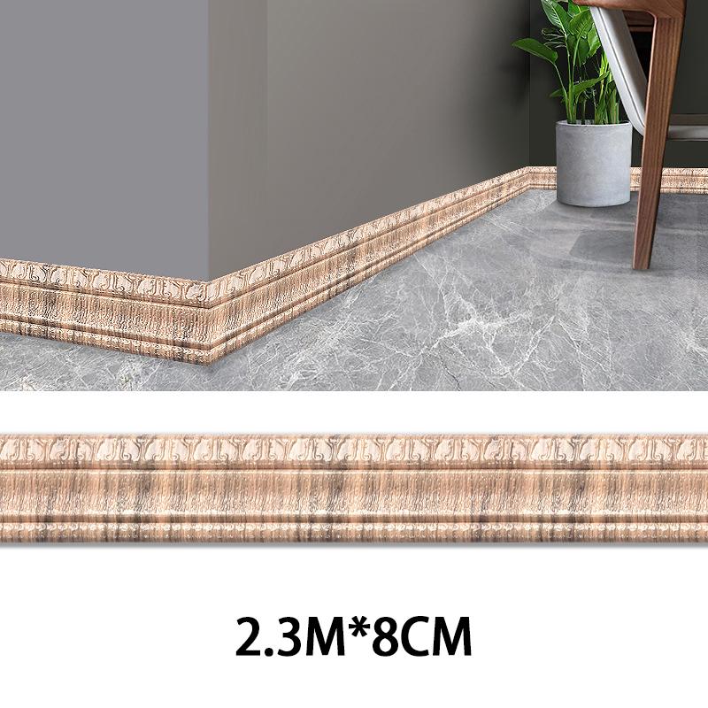 Waterproof And Impact-Resistant Edge Banding For Background Walls Living Room Decorations, And Wall Stickers