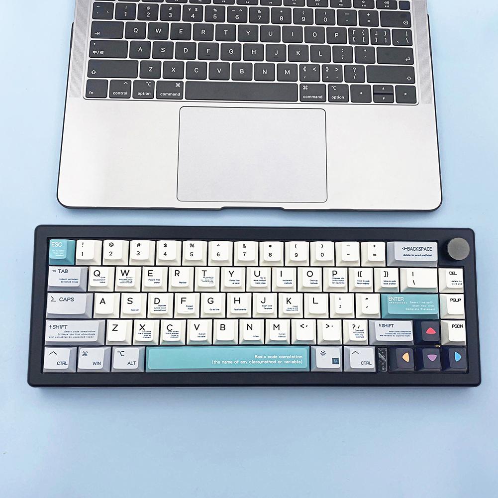 GMK67 Mechanische Tastatur, kabellos, RGB, austauschbar, individuelles mechanisches Tastatur-Kit, RGB-Hintergrundbeleuchtung für Desktop-PC, kein Schalter