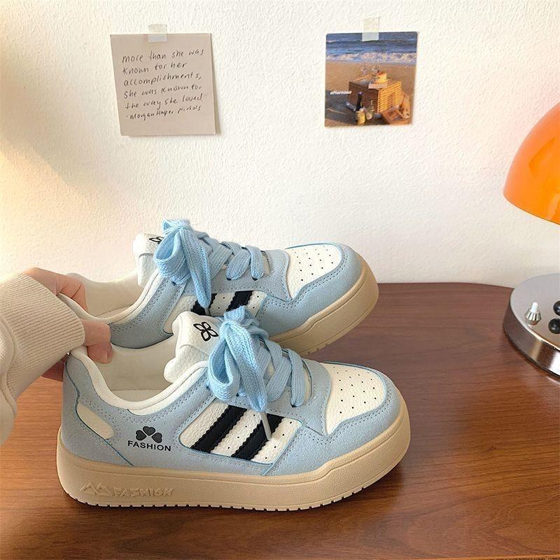 Fashion Women's Fashionable and Simple Hot-selling Shoes Spring 2025 Casual Versatile Trendy Style Sneakers Rubber Shoes
