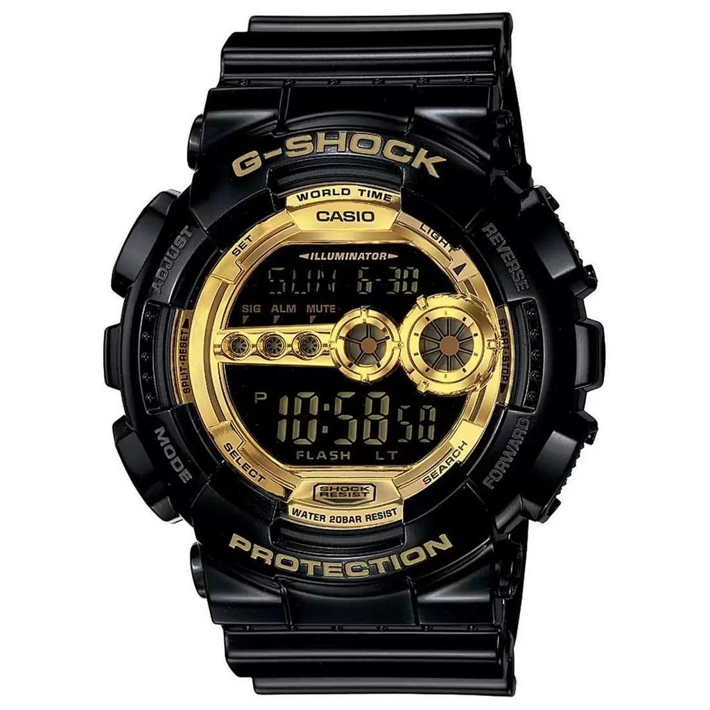 Цифровые черные часы мужские, Black Digital Men's Watch,  Casio