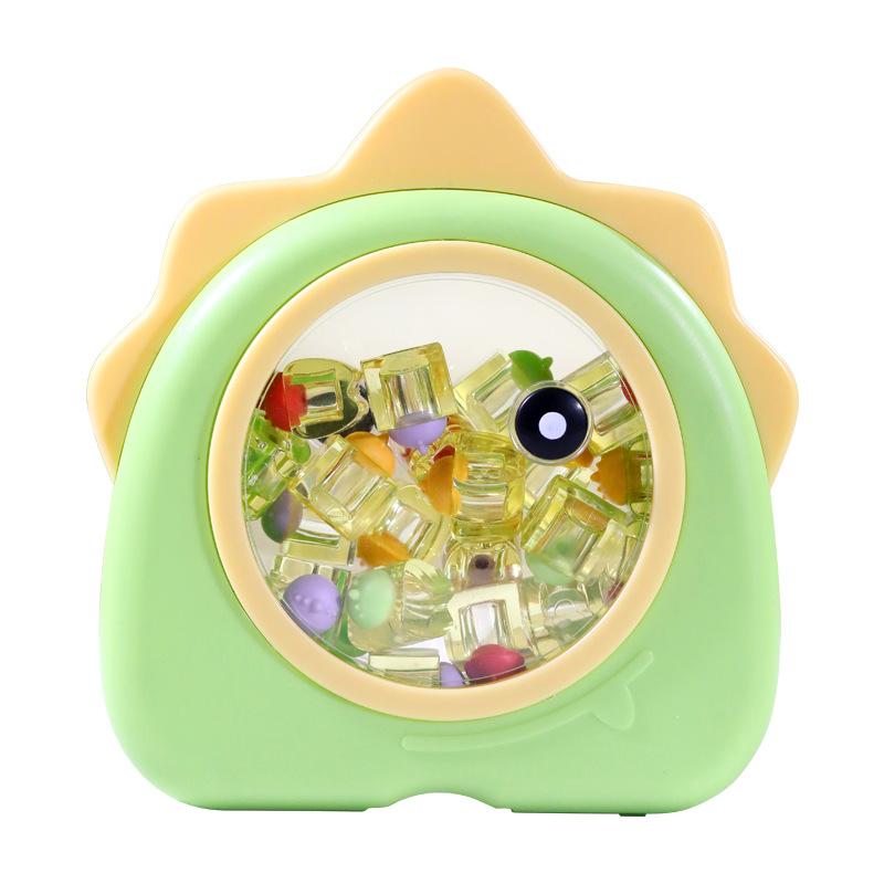 

Детская памятная коробочка для молочных зубов, для хранения зубов и пушка, прозрачный домик для зубов зелёный