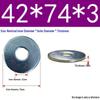 Galvanized Flat Metal Washer Spacer M3-M60