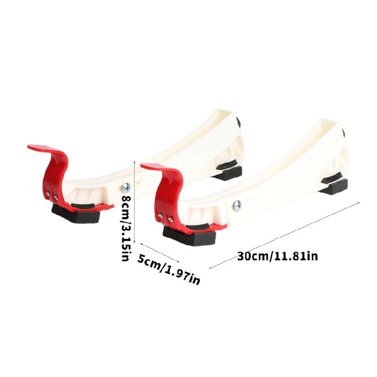 2pcs Versatiles Skate Blade Protecting Cover Adjustable Hockey Skate Blade Guard For Men Women And Kids