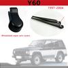 Suitable for Nissan Patrol Y60/Y61 Wiper Arm Black ABS Wiper Arm Protective Cover  Automotive Parts One Pack