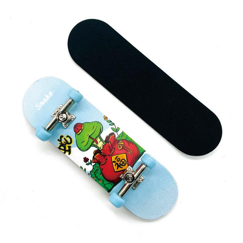 Boys Mini Zodiac Finger Skateboard Fingerboard Novelty Toys Hobbies Anti Stress Sensory Toys Childrens Gifts H07