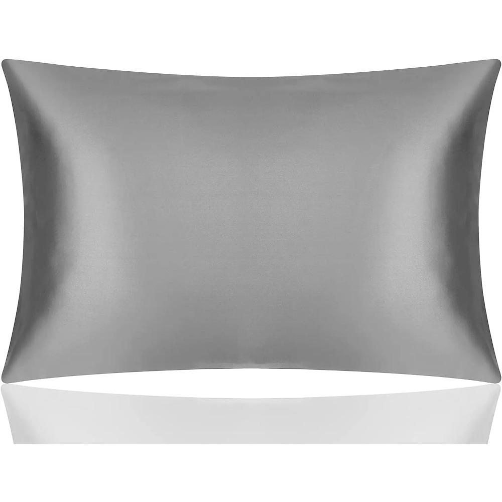 Mulberry Silk Pillowcase for Hair and Skin, Envelope Style, Silk On One Side, Tencel On The Other
