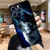 Animal Wolf Galaxy Soft Case For iPhone 16 15 Pro Max 14 Plus 13 12 Mini 11 XS Max X XR 7 8 Back Cover