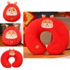 Peluche Drago Dharma Bambola Drago Rosso Drago di Capodanno Drago della Fortuna Cuscino da Collo Scaldamani Peluche Drago