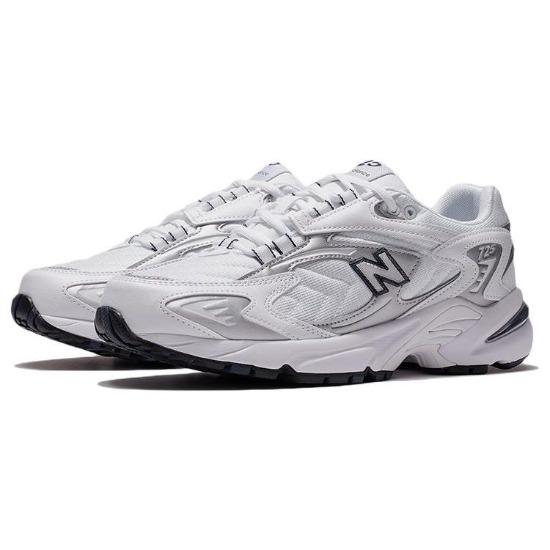 New Balance 725 Metallic Silver White Unisex Sneakers ML725B
