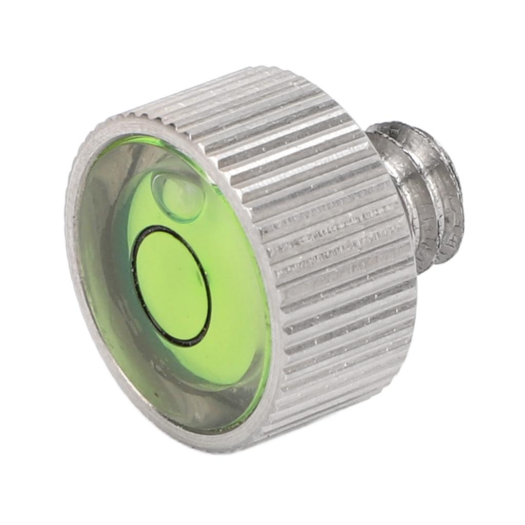 Small Bubble Level for 1 4 Inch Thread Mount Stainless Steel Camera Bubble Spirit Level for DSLR Mirrorless Camera Cage
