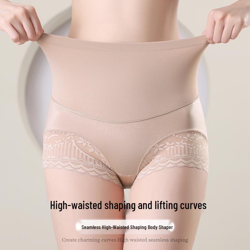 

Женские брюки для йоги больших размеров с контролем живота - Подтягивающие бедра, Не скатывающиеся, Дышащее кружево, Формирующие после родов XL (60-70 kg) шампанского