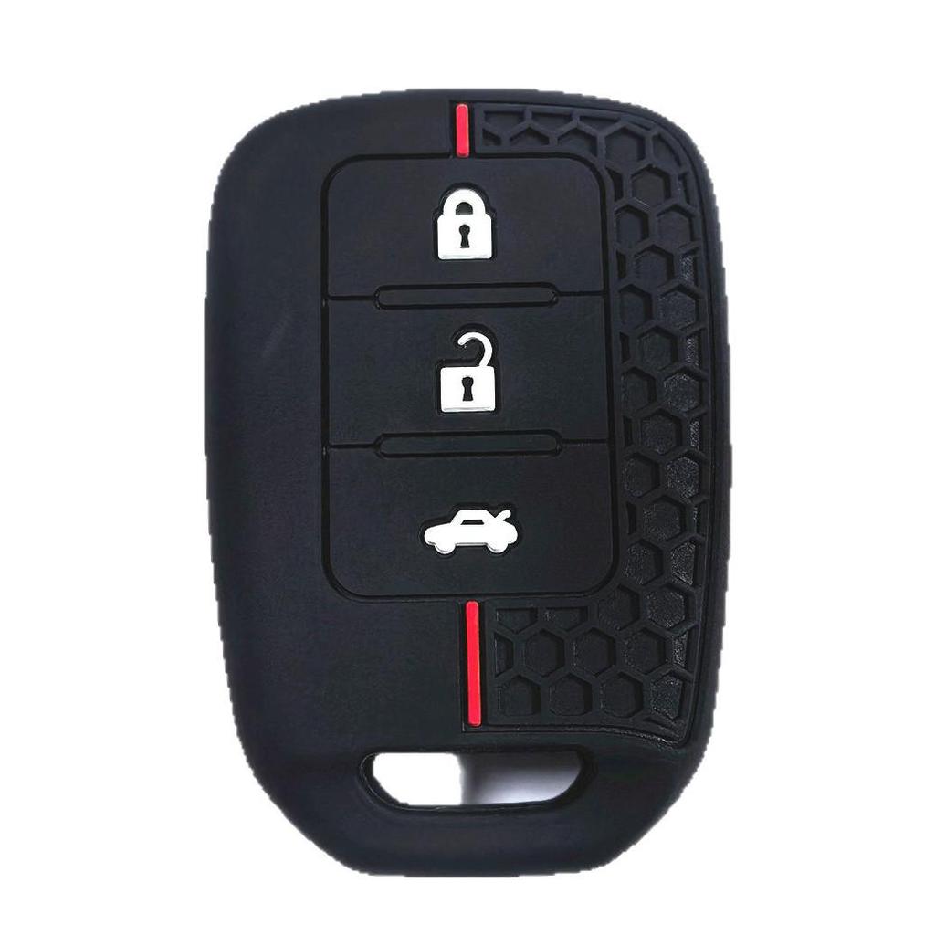 Silicone Key Cover for Honda CRV, Fit, XRV, and Civic - Compatible with Older Models