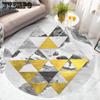 Geometry Pattern Rug Round Rug Living Room Home Decor Children Room Rugs for Living Room
