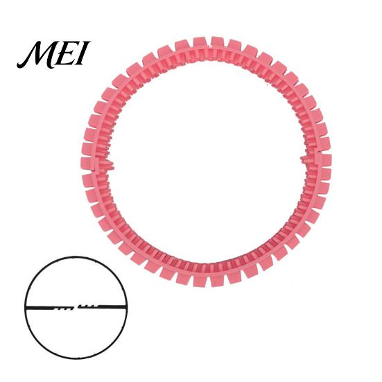Grooming Tunnel Cat Self Groomer for Cardboard Boxes, DIY Brush Toy Ring, Hands-Free Massage Comb House Door Hole Teeth