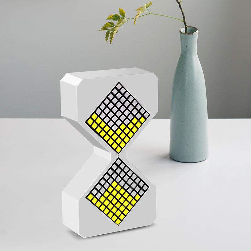 Luminous Gravity Sensor Electronic Hourglass Timer for Students and Children