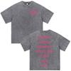 Rapper Plk Portrait Graphic Vintage Washed T-shirts Men Women Clothing Fashion Casual Oversized Short Sleeves T Shirt Streetwear