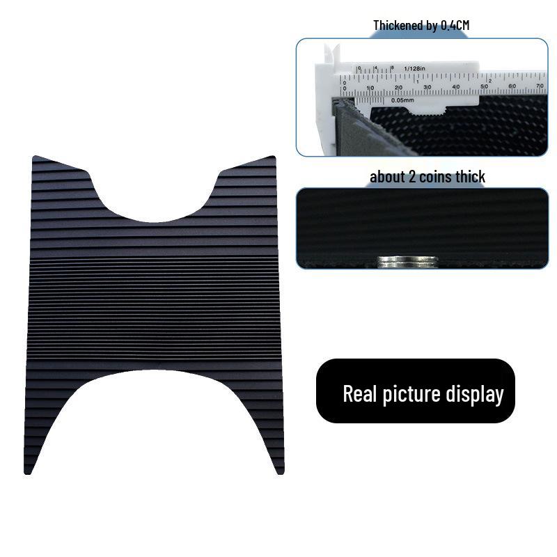 Durable, waterproof, anti-slip rubber foot mat for Kymco KR50 motorcycle enhancement.