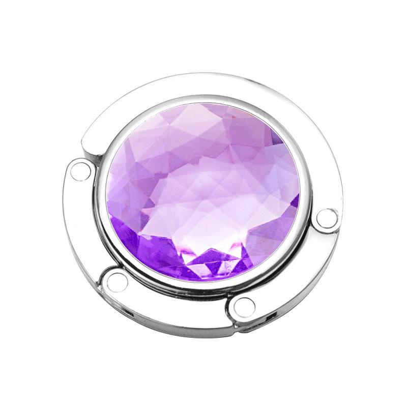 Kreativer Tragbarer Faltbarer Handtaschenhaken - Runder Metallaufhänger und Praktisches Souvenir