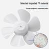 Exhaust Fan Blades: 6-12 Inch Ventilation Accessories with D Hole