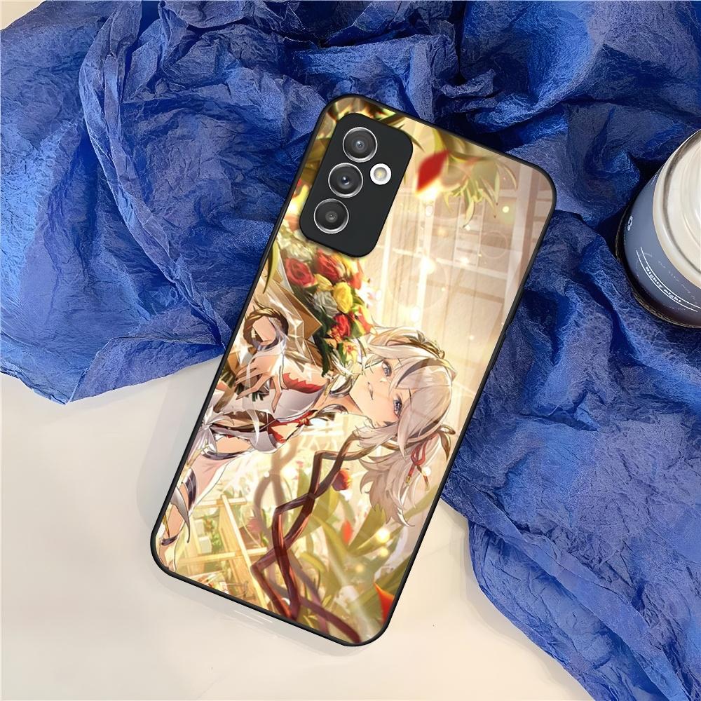 

Game Wuthering Waves Phone Case for Samsung S25 S24 S30 S21 S23 S20 S22 Fe S10 E S9 Note 20 Pro Ultra Plus glass Cover Samsung S21Plus