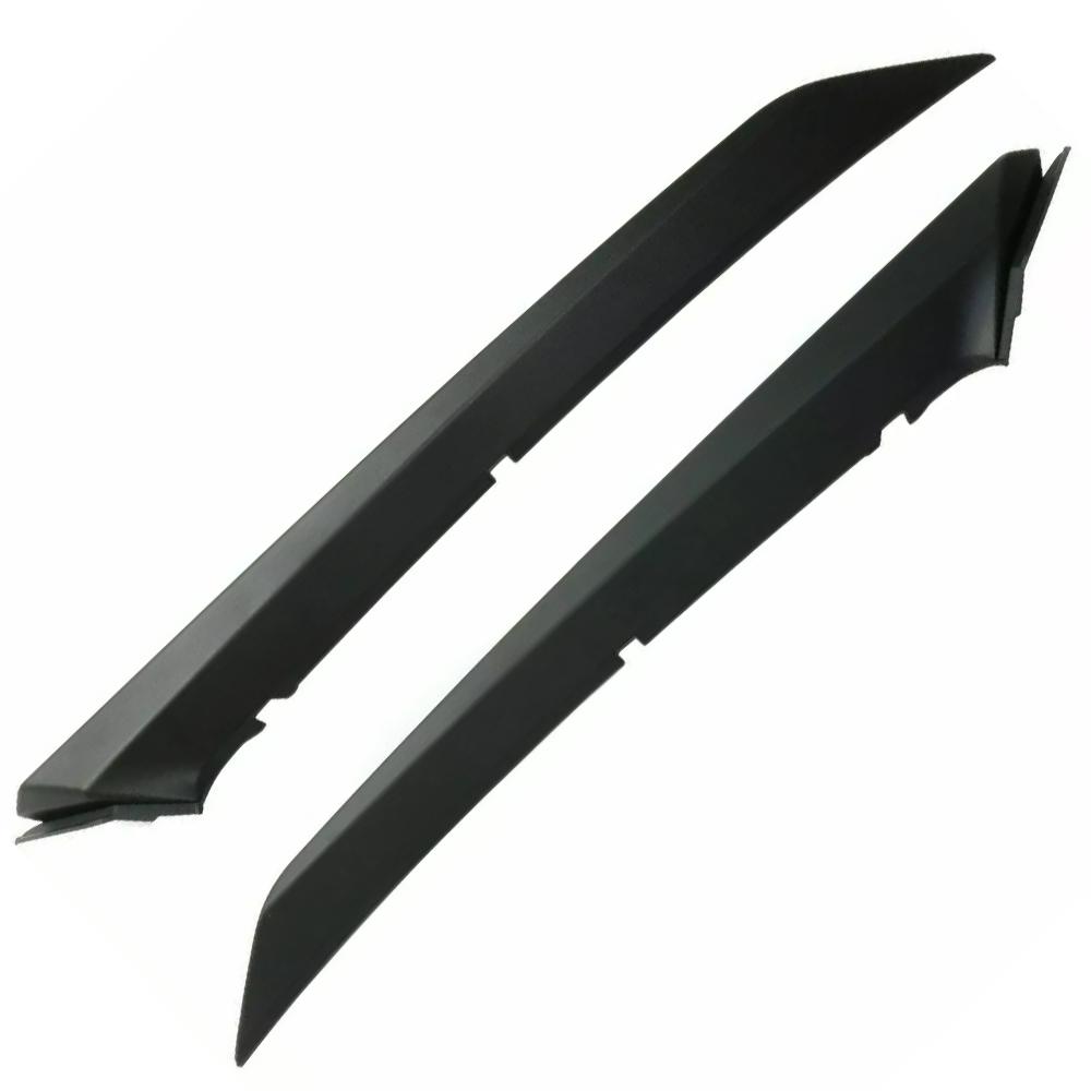 1 Pair Front Bumper Grille Headlight Lower Trim Cover For Toyota Camry SE XSE 2018     5271306100 5271206100 чёрный