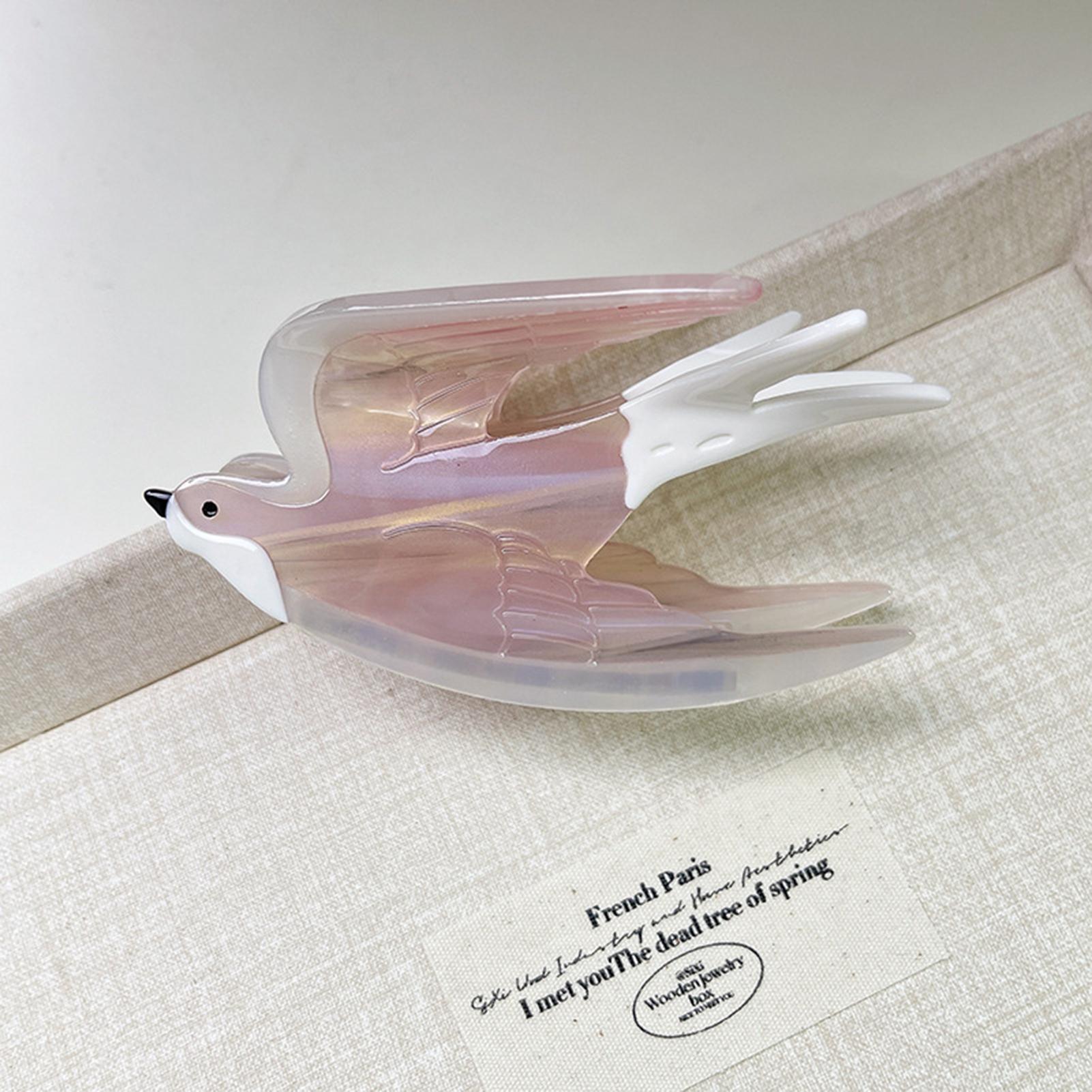 

Заколки для волос в китайском стиле с дизайном ласточки из ацетата, сильная фиксация, нескользящие, праздничные заколки для женщин и девушек, модные аксессуары для волос