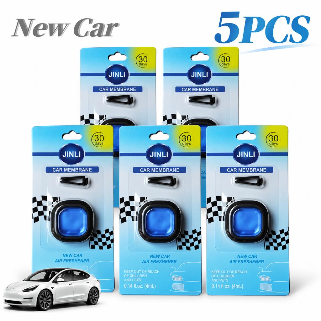 Long-Lasting Car Air Freshener Vent Clip Essential Oil Car Fragrance 1.11oz Alcohol-Free Fragrance for Fresh Car Smell Odor Elim