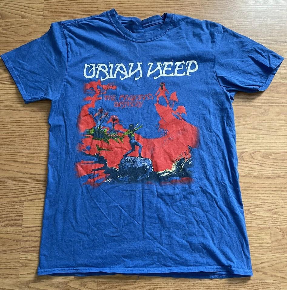 

Uriah Heep The Magician’s Birthday Shirt Royal Blue Unisex UU070 L