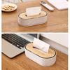 Handwoven Bamboos Materials Tissue Box Convenient for Enhances Room Decoration and Practical Everyday Casual Use