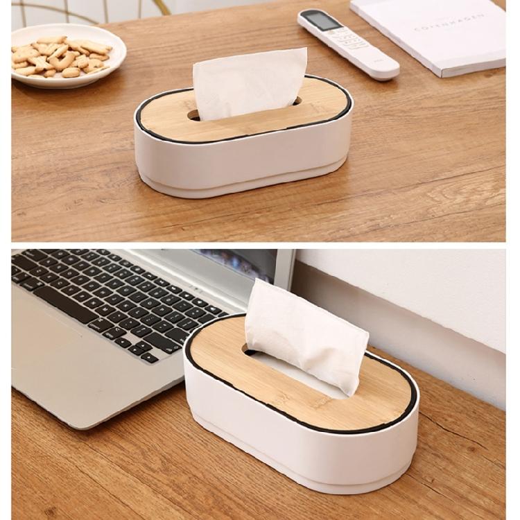 Handwoven Bamboos Materials Tissue Box Convenient for Enhances Room Decoration and Practical Everyday Casual Use