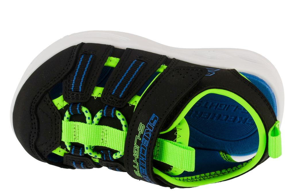 Skechers S-Lights: Sola Glow Sandal - Hyper-Coast, for Boy black Sandals