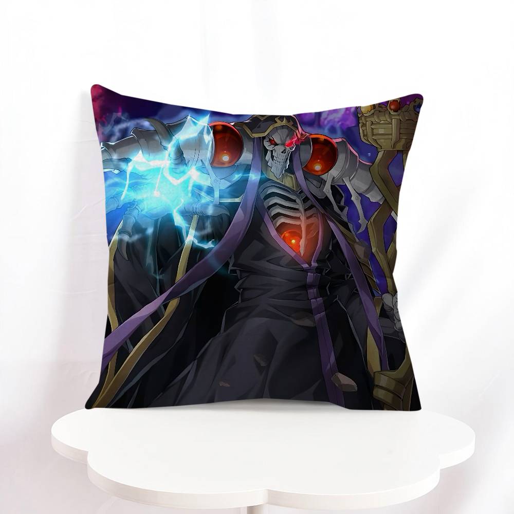 A-Ainz Ooal Gown Cartoon Cushion Cover 30x50 Polyester Sofa Cushions Decorative Throw Pillows Home Decoration Pillowcover
